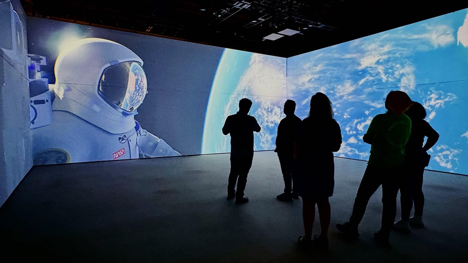 The [Un]tethered immersive experience exploring the relationship between humans and Earth.